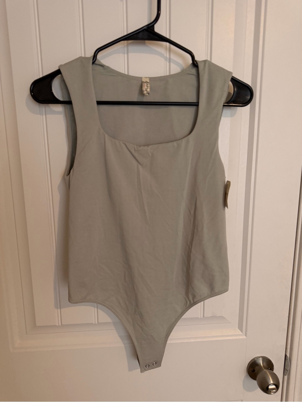 Free People Intimately Sleeveless Grey Bodysuit
